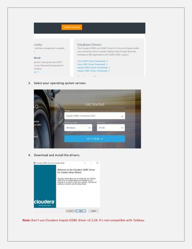 cloudera impala odbc driver Driver odbc cloudera impala